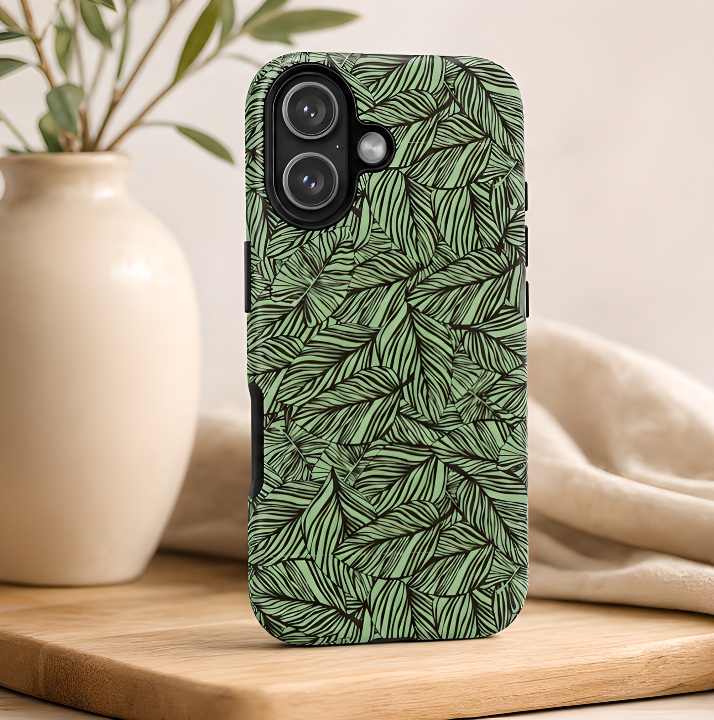 Sage Leaf Haven Phone Case