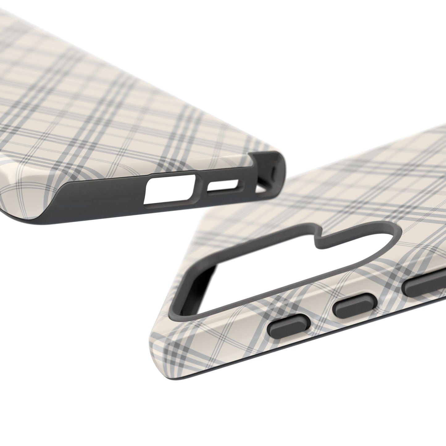 Blue Plaid | Tough | Samsung, Pixel