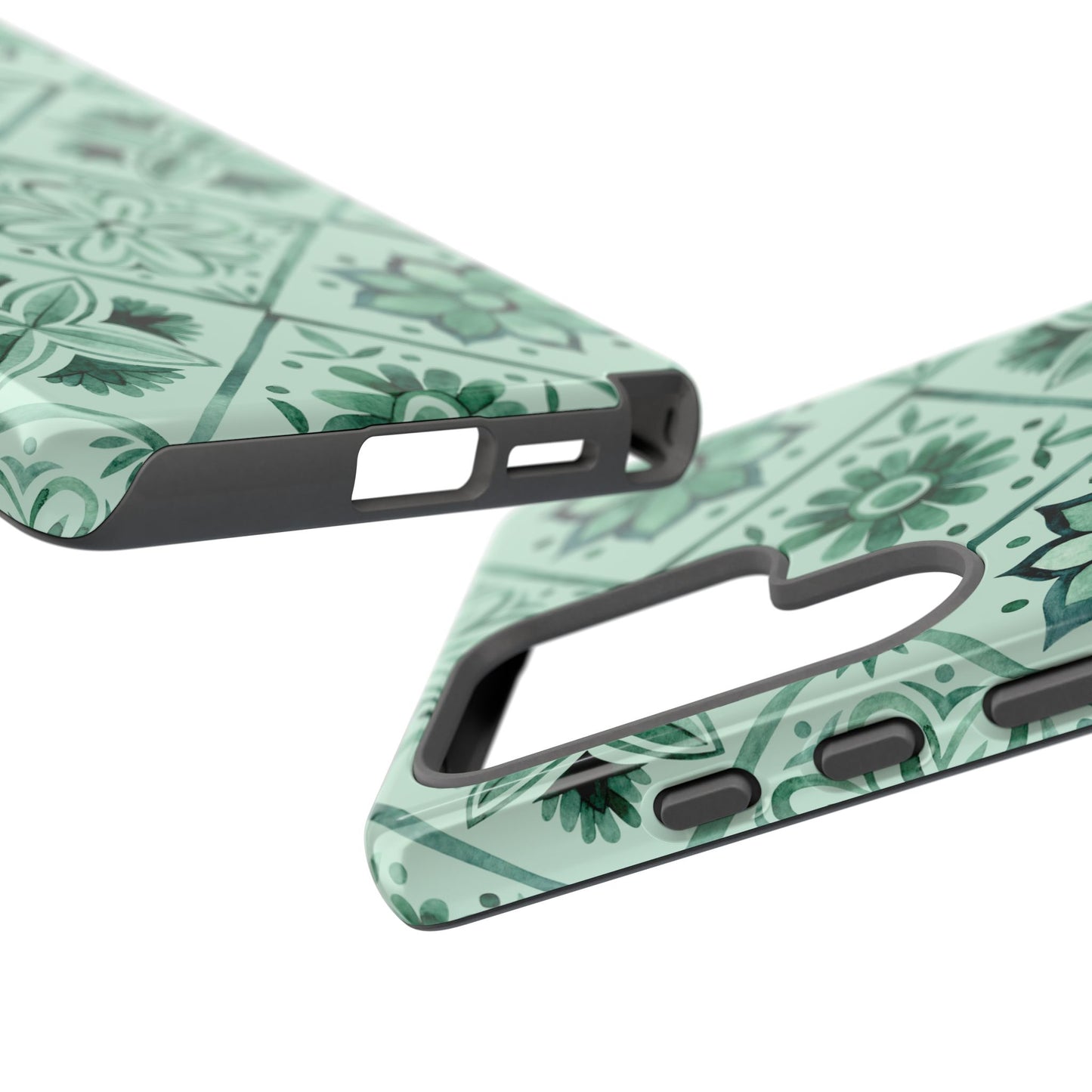 Sage Blossom Tiles | Tough | Samsung, Pixel