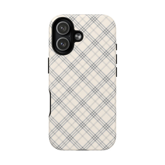 Blue Plaid | Tough | MagSafe