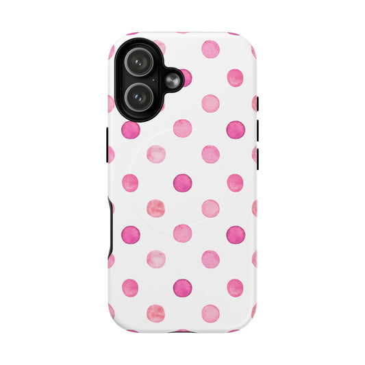 Watercolour Spot Pink | Tough | MagSafe