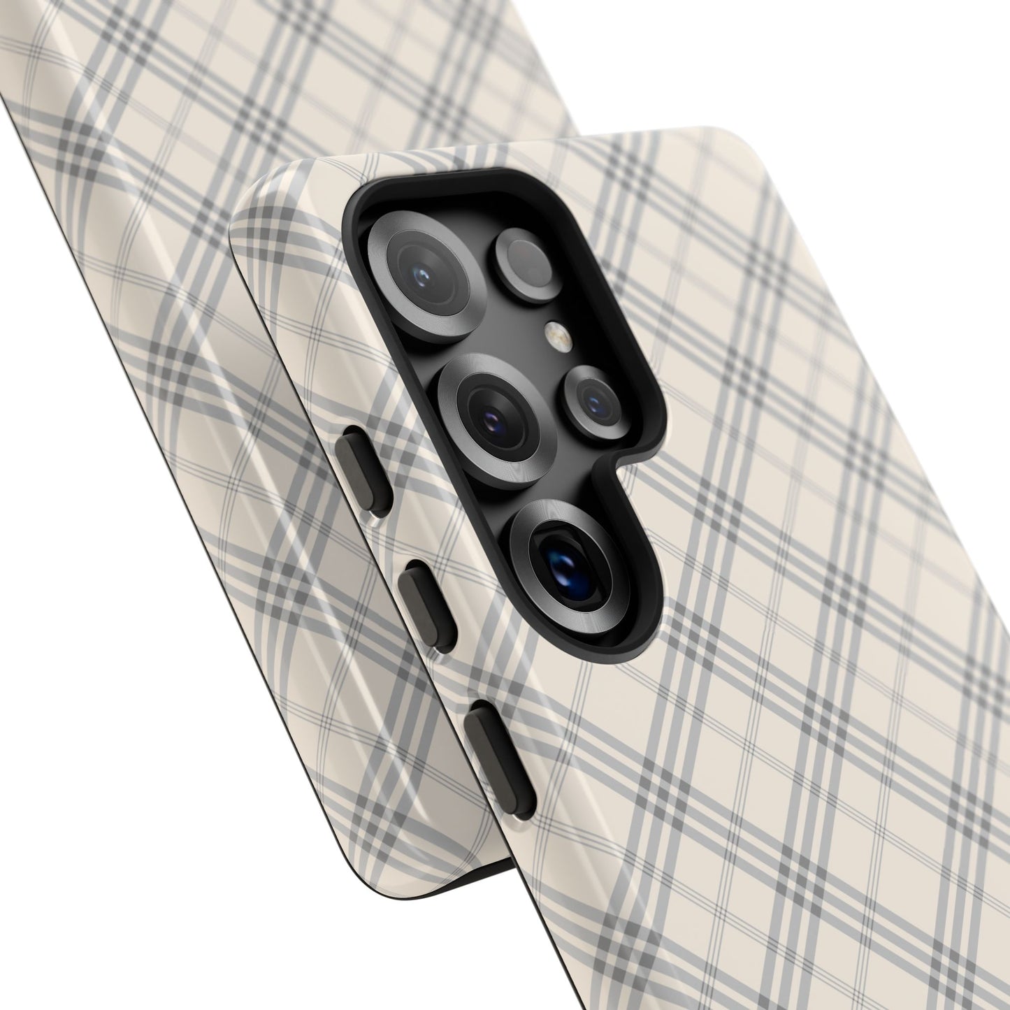 Blue Plaid | Tough | Samsung, Pixel