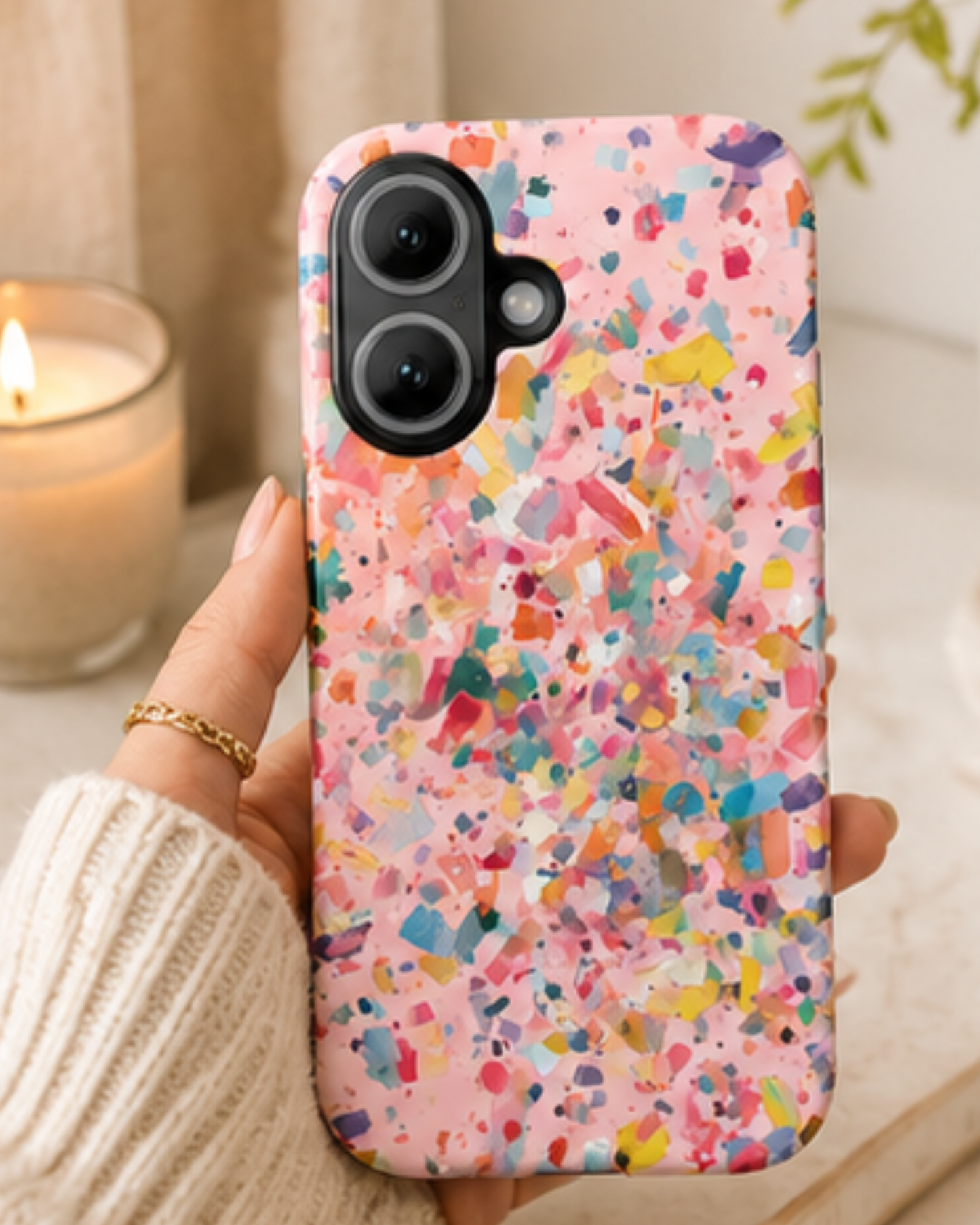Confetti Blush Phone Case
