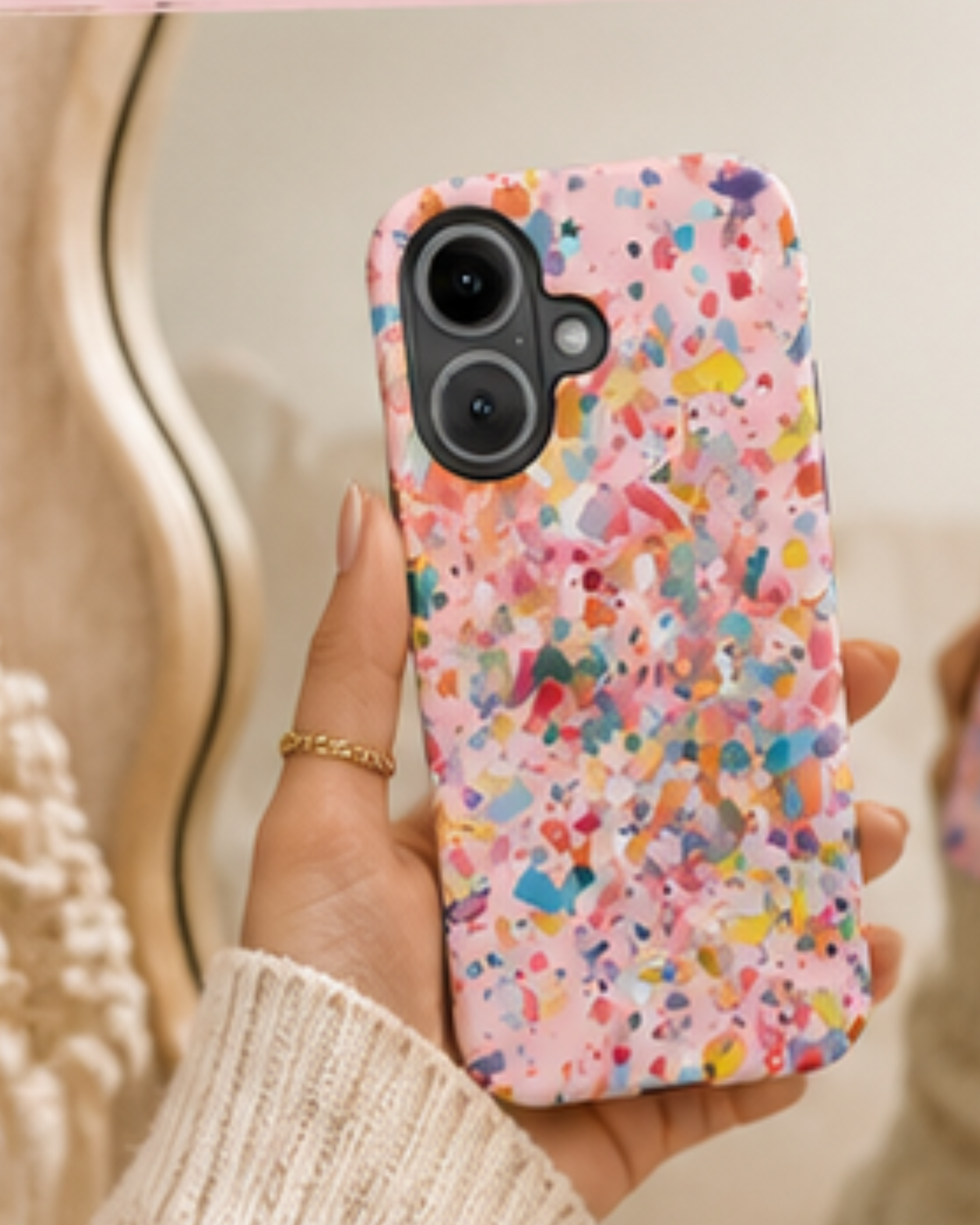 Confetti Blush Phone Case