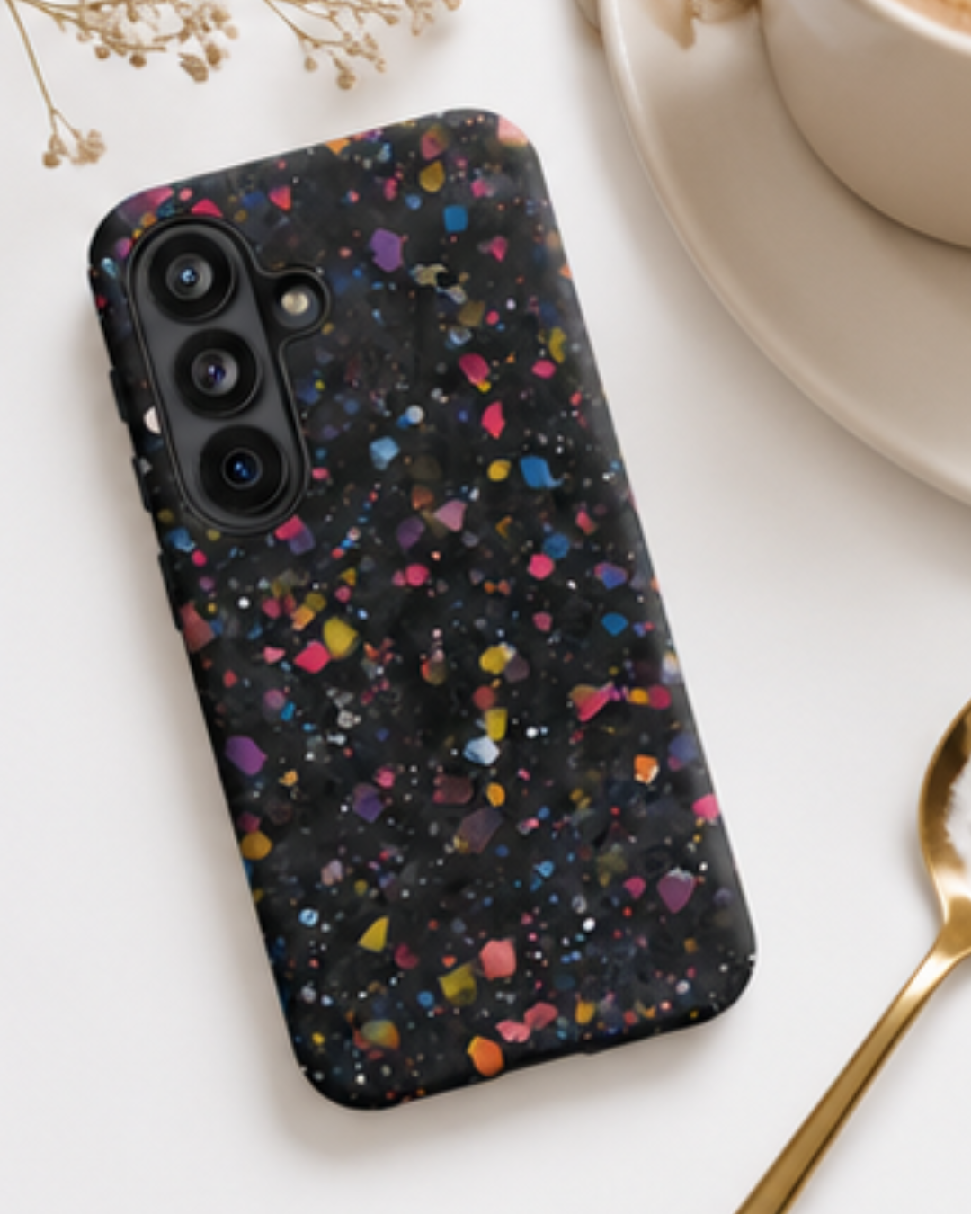 Midnight Confetti Phone Case
