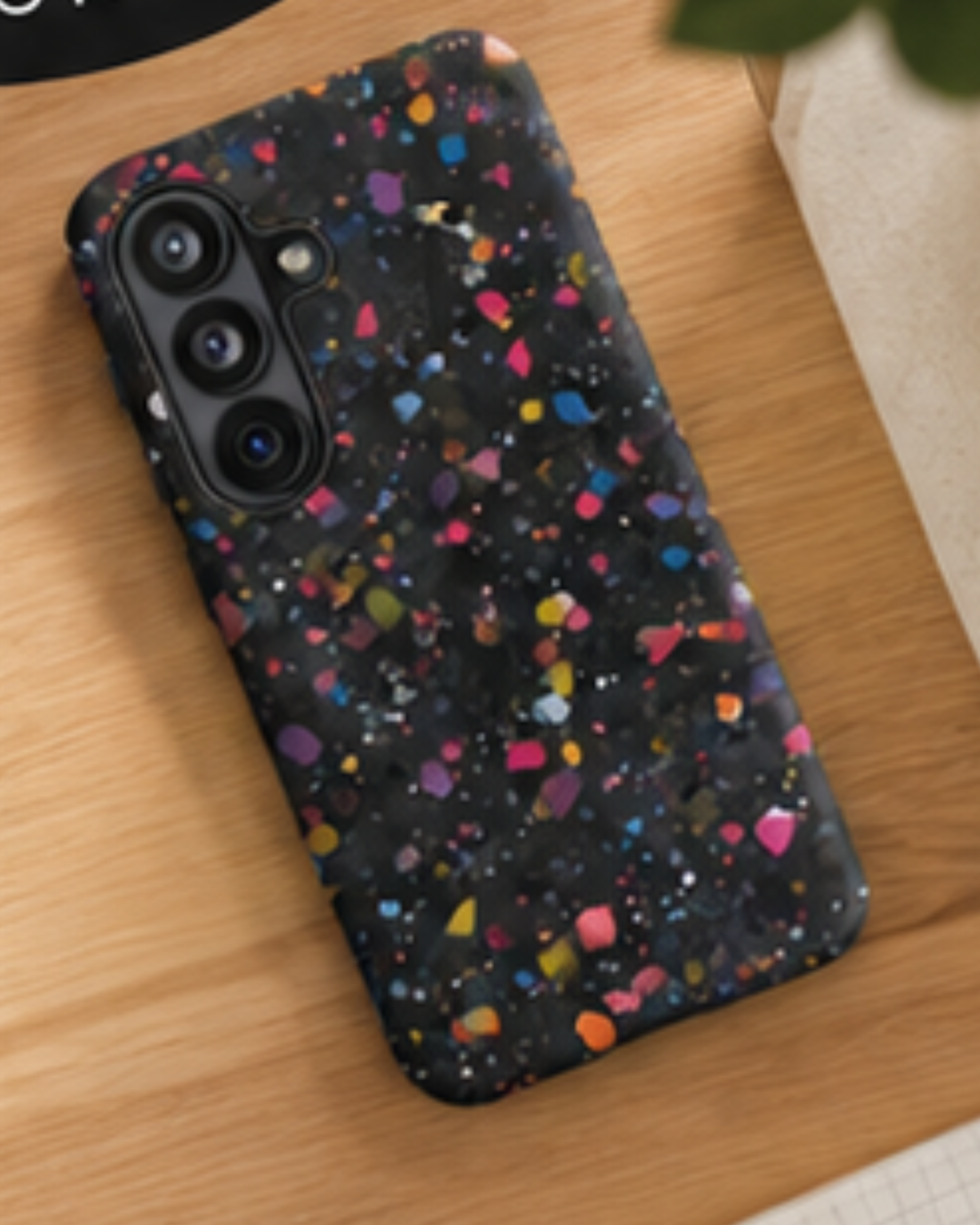 Midnight Confetti Phone Case