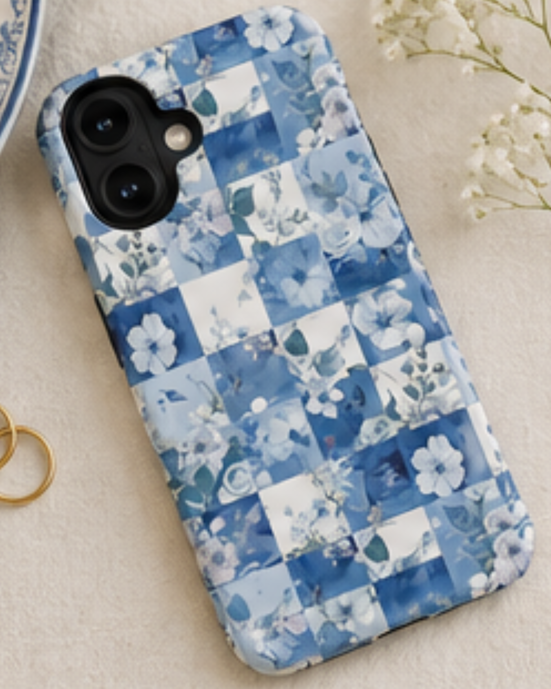 Bluebell Quilt Phone Case
