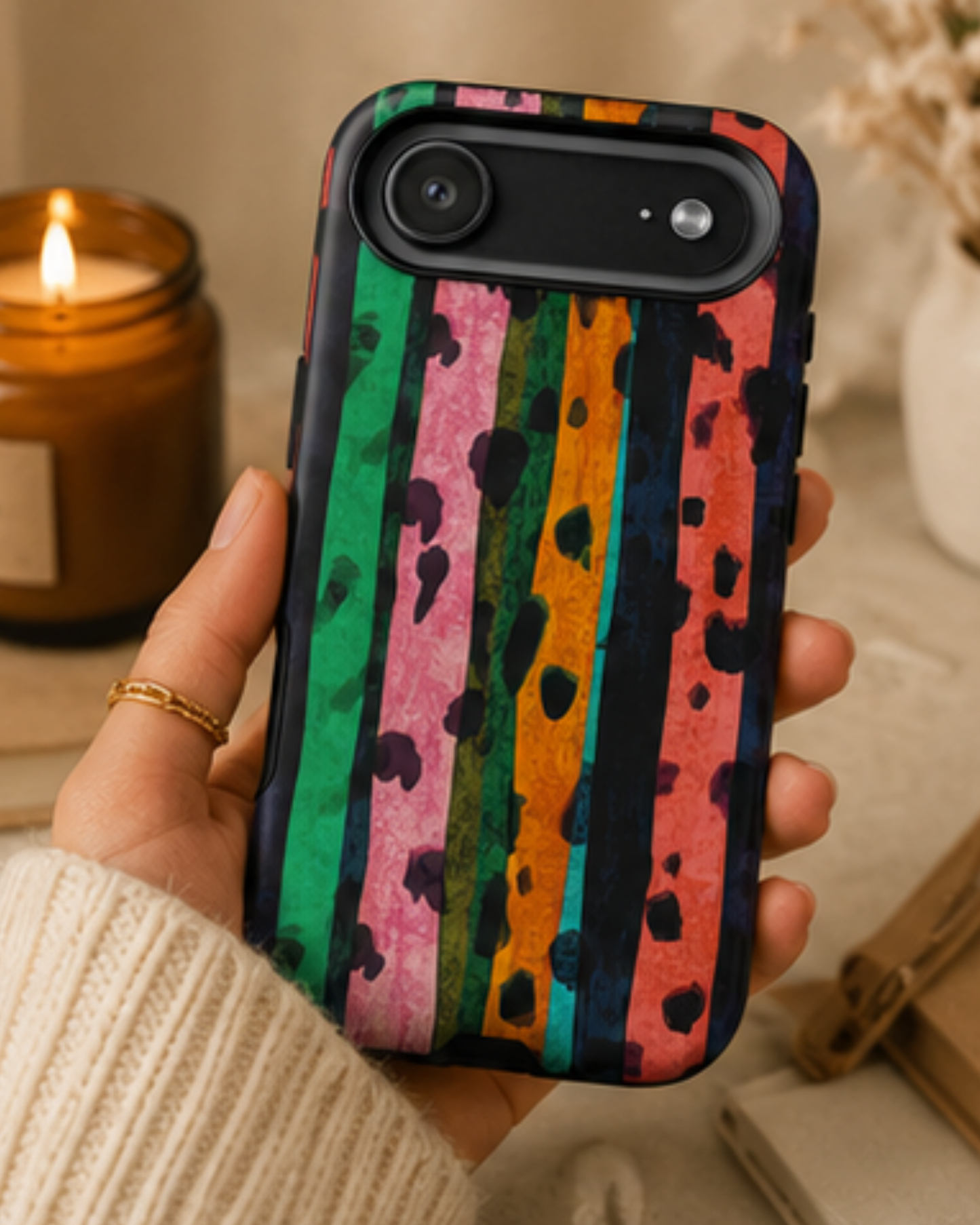 Safari Stripe Phone Case