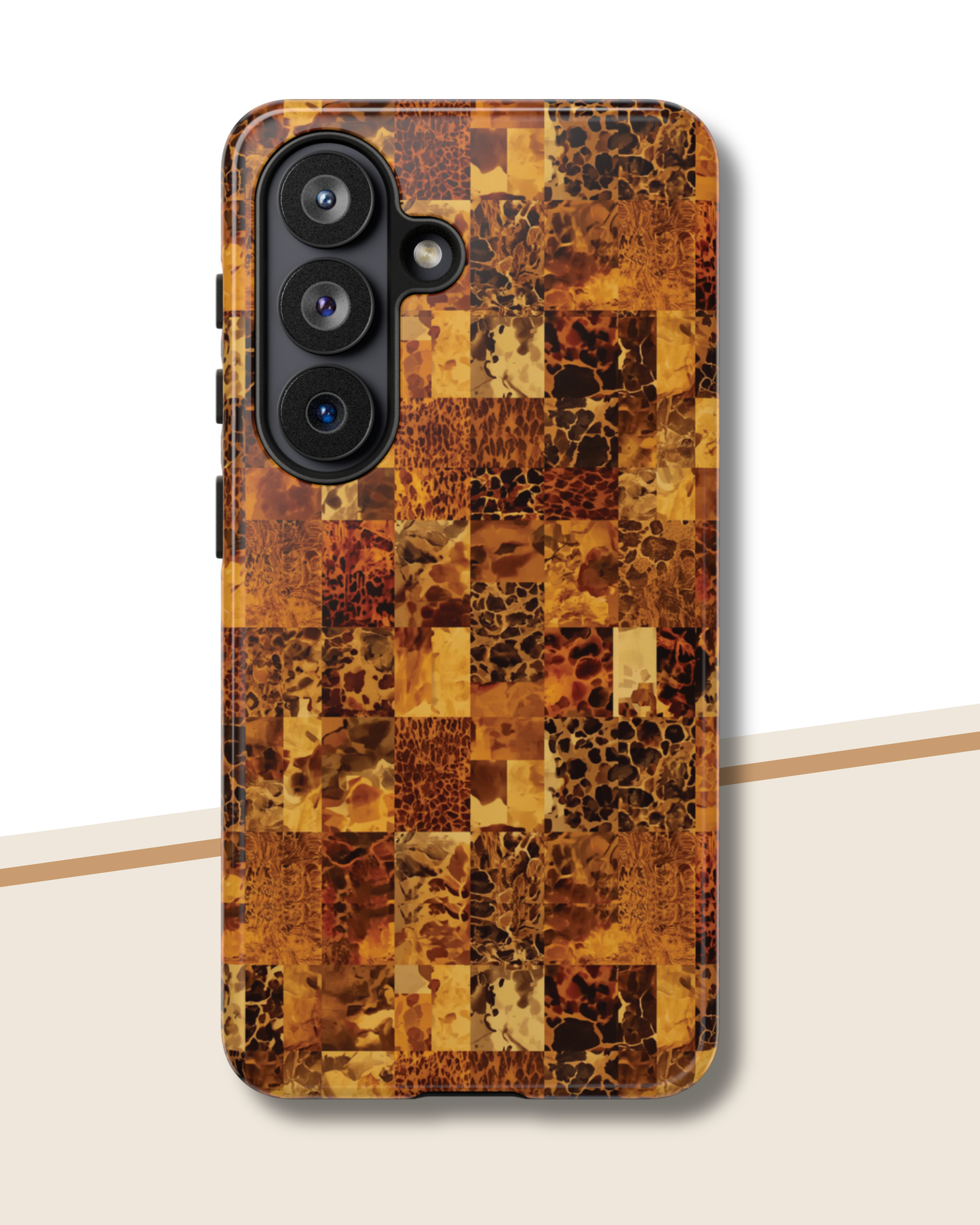 Amber Mosaic Phone Case