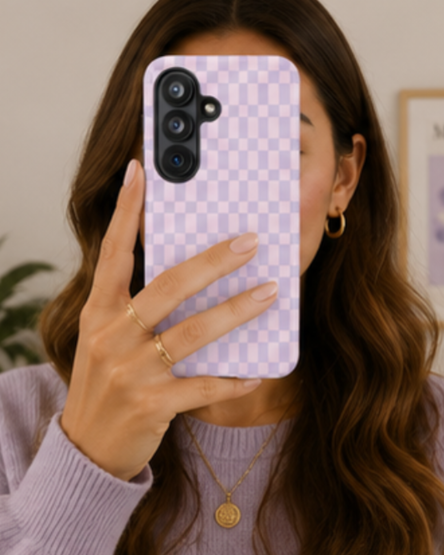 Lavender Latte Phone Case