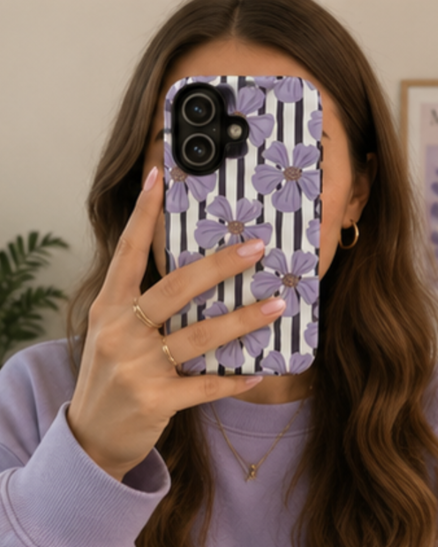Lavender Bloom Phone Case