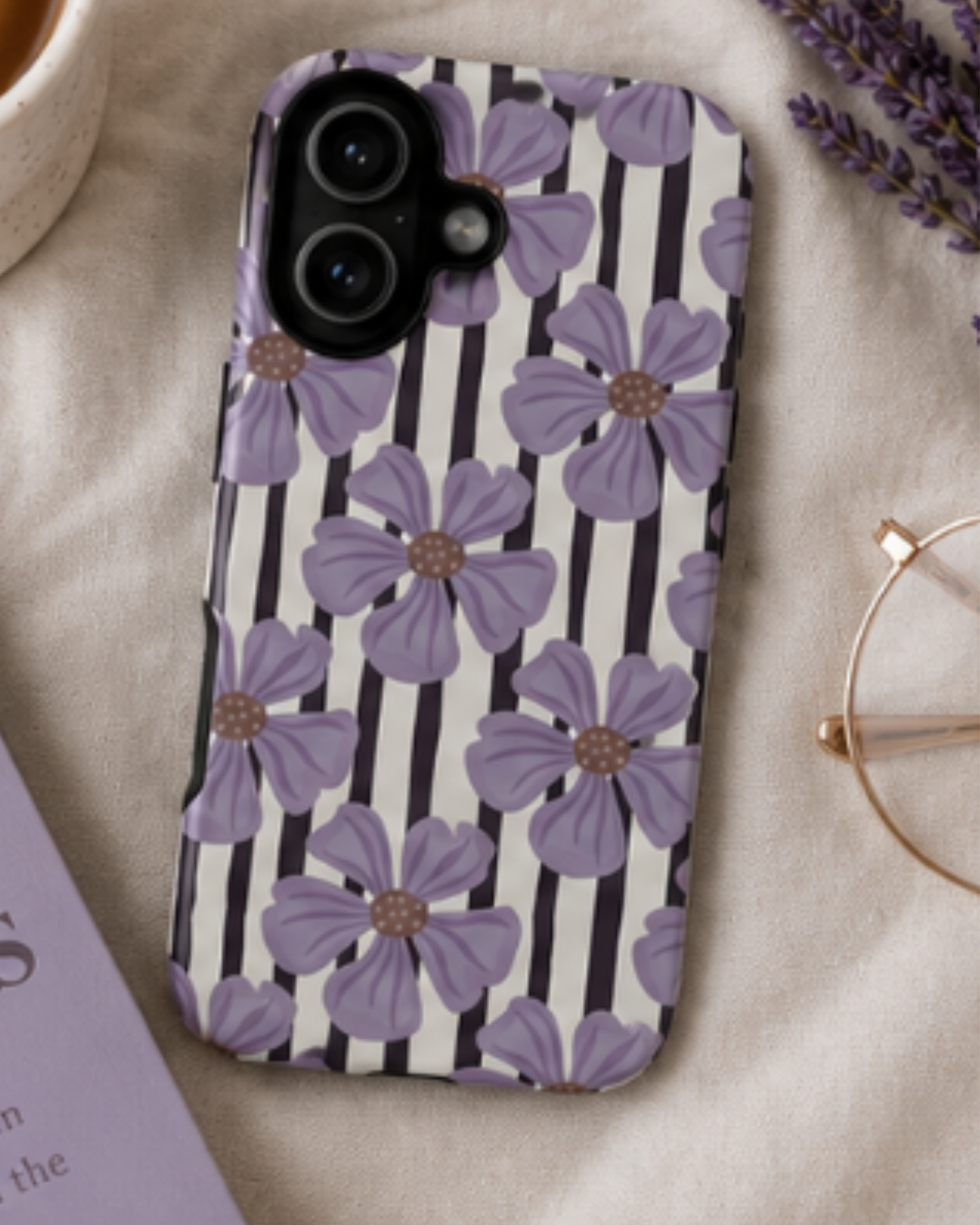 Lavender Bloom Phone Case