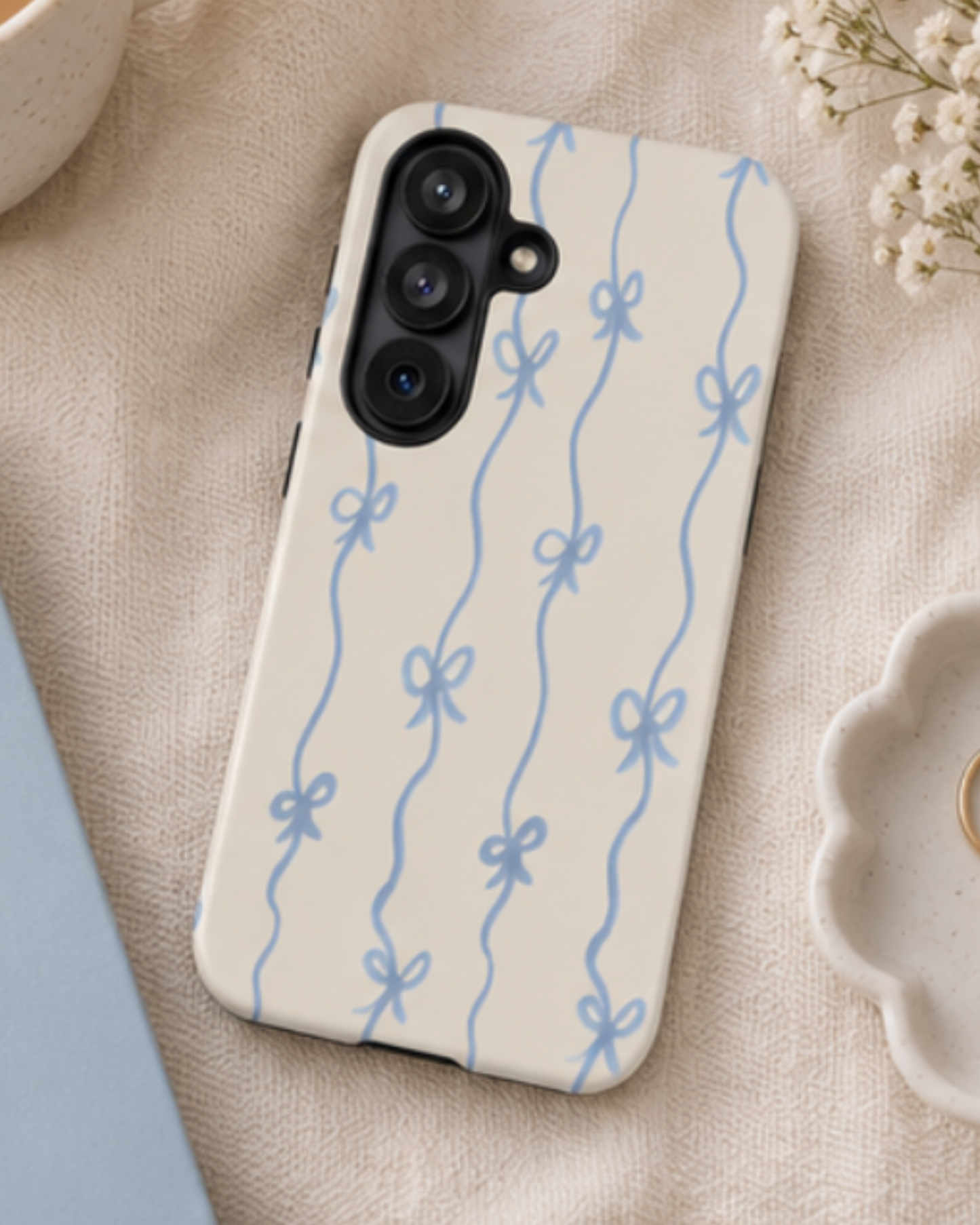 Bluebell Bows Phone Case