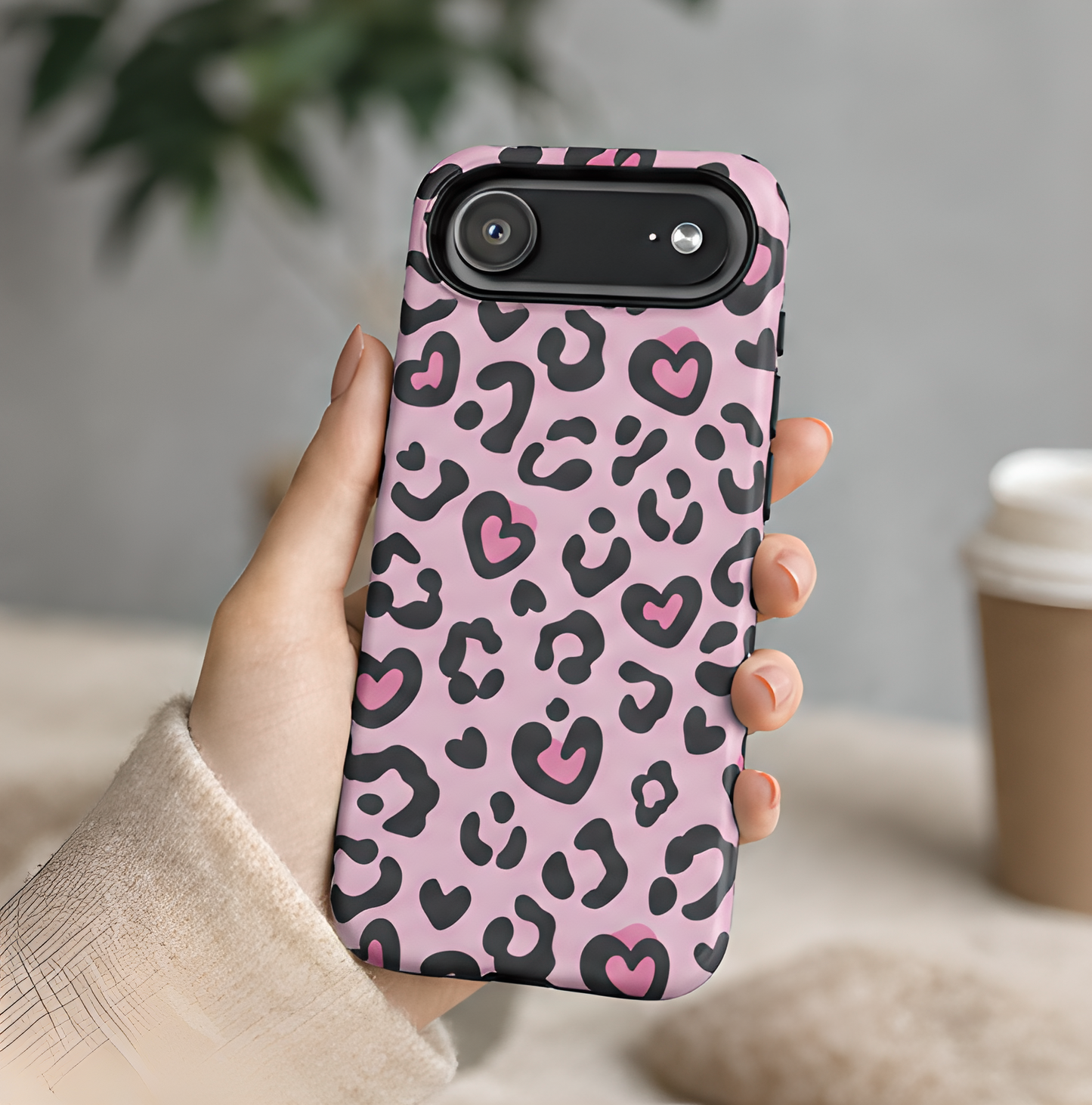 Pink Leopard Phone Case