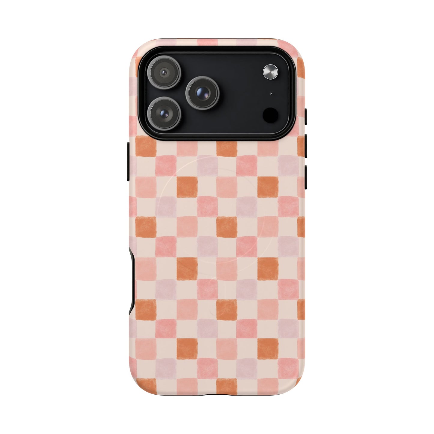 Peachy Checkered | Tough | MagSafe