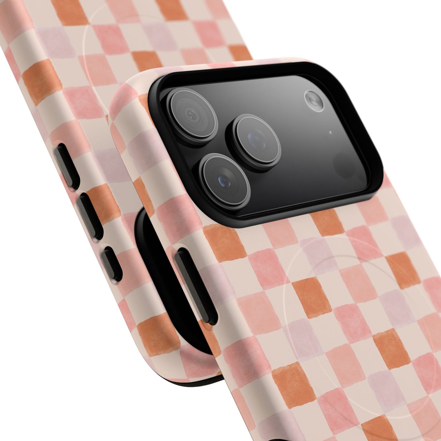 Peachy Checkered | Tough | MagSafe