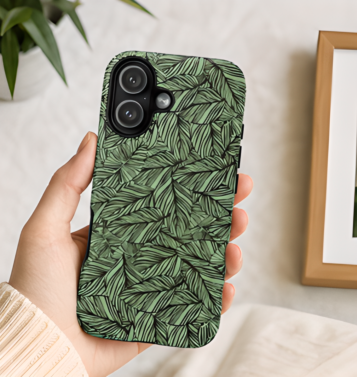 Sage Leaf Haven Phone Case