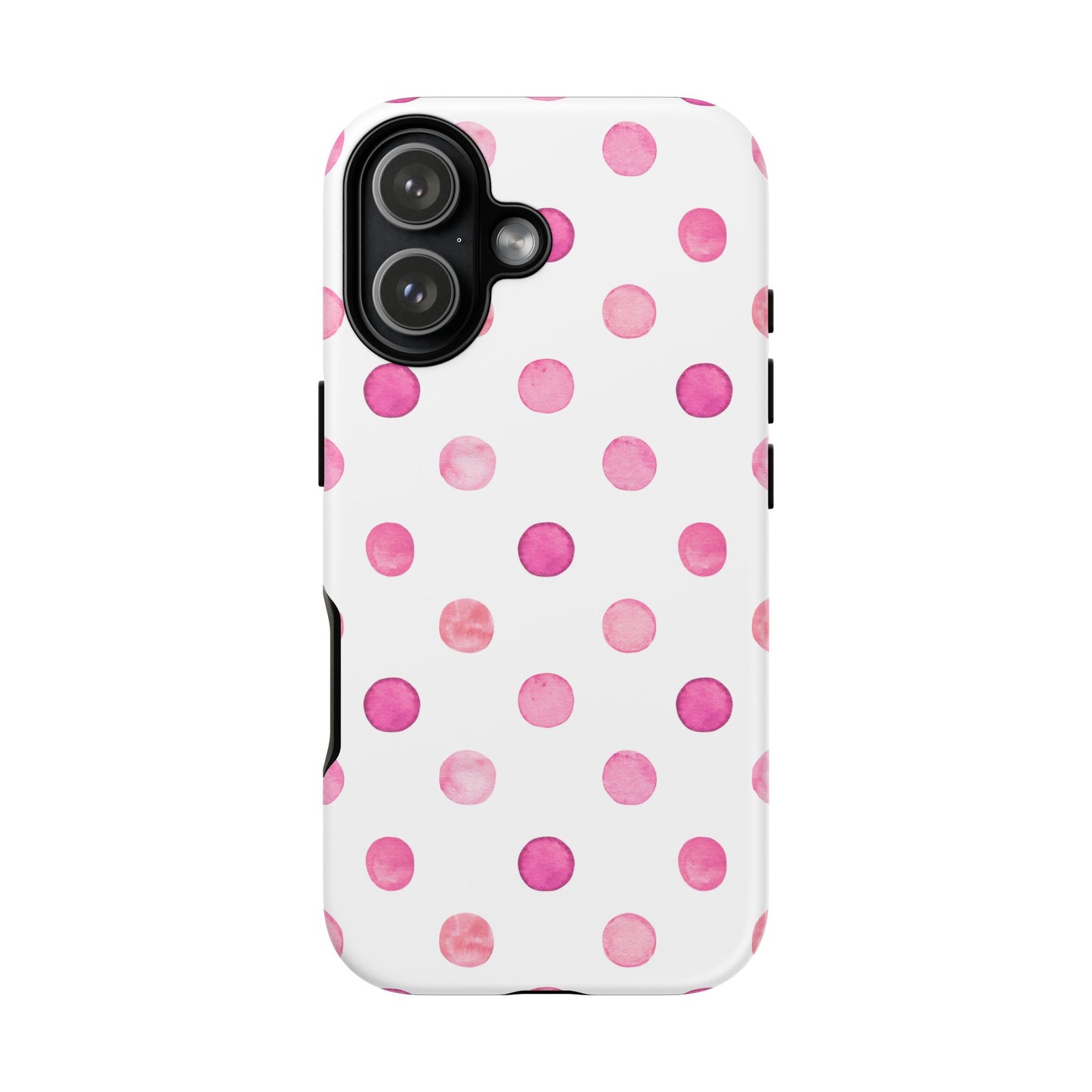 Watercolour Polka Dot | Pink | Tough Case